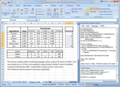 SolverStudio for Excel – An integrated environment for optimisation ...